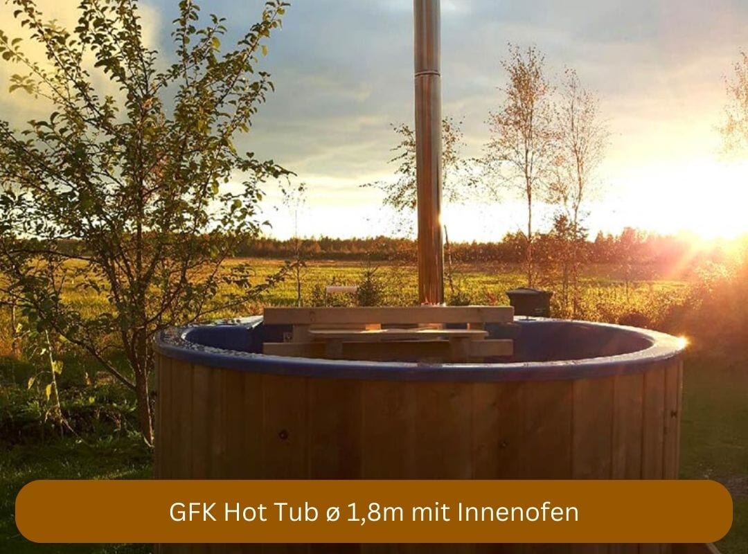 GFK Hot Tub mit Innenofen von Baltresto